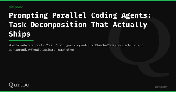 Prompting Parallel Coding Agents: Task Decomposition That Actually Ships